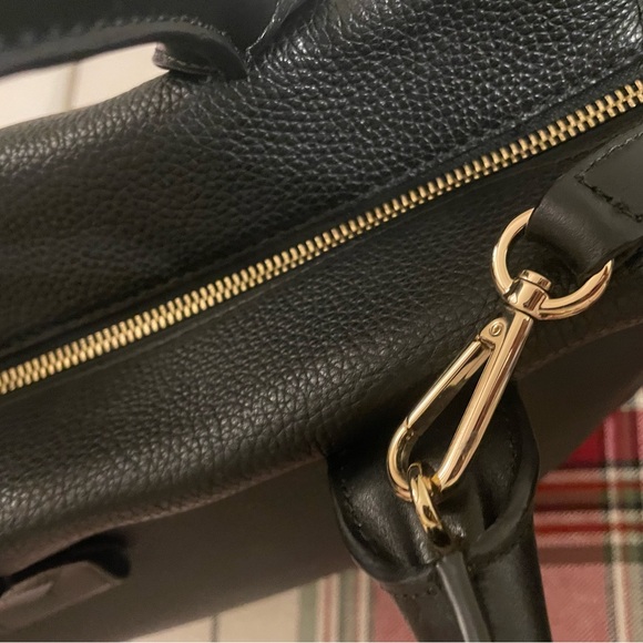 MICHAEL KORS Large Rollins Pebbled Leather Satchel - Picture 9 of 16